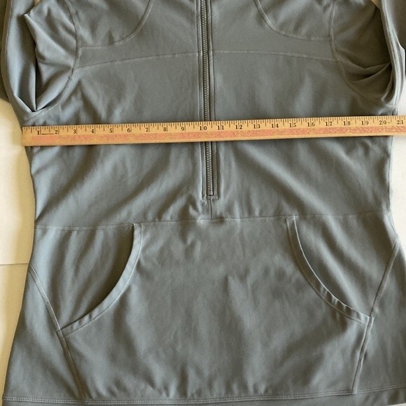 ZYIA Active Grey Pocket 1/2 Zip Pullover 4X - Picture 8 of 10